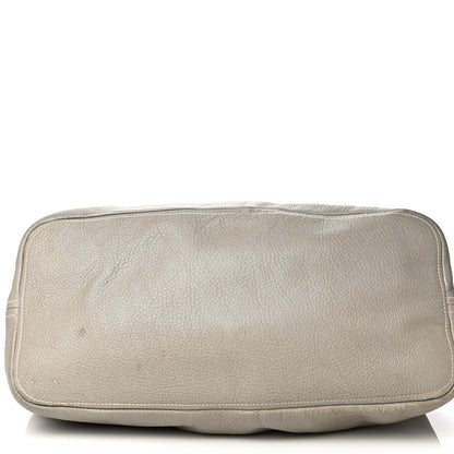 Prada Vitello Daino Shoulder Bag Argilla 28 of 29