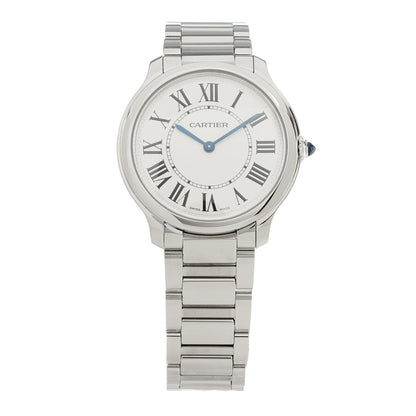 Cartier Stainless Steel 36mm Ronde Must de Cartier Quartz Watch 1 of 5