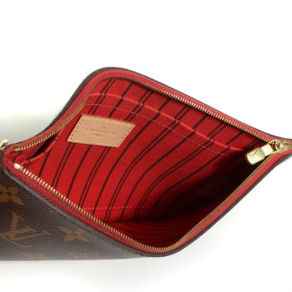 Louis Vuitton Monogram Neverfull MM GM Pochette Cherry 5 of 8