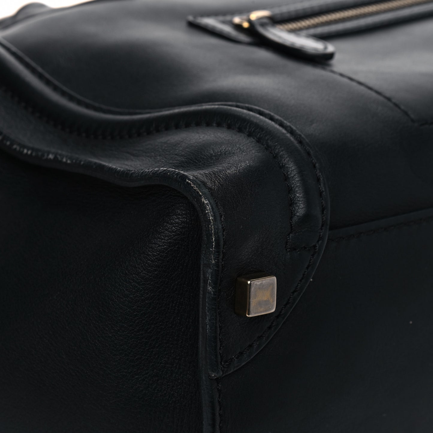 Smooth Calfskin Mini Luggage Black