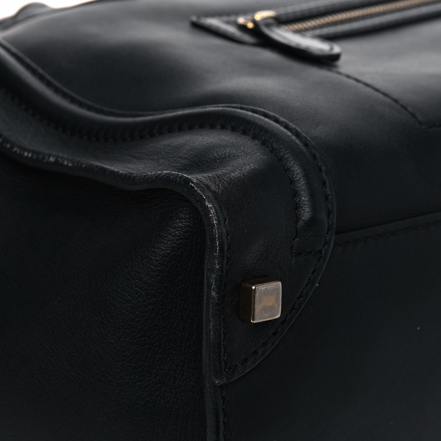 Celine Smooth Calfskin Mini Luggage Black 8 of 14