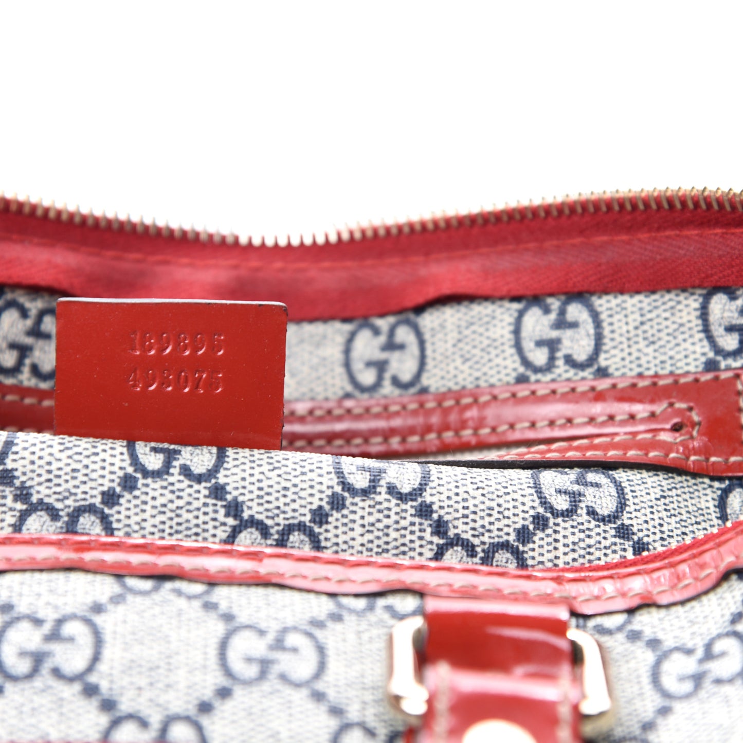 GG Plus Monogram Tattoo Heart Medium Joy Boston Red