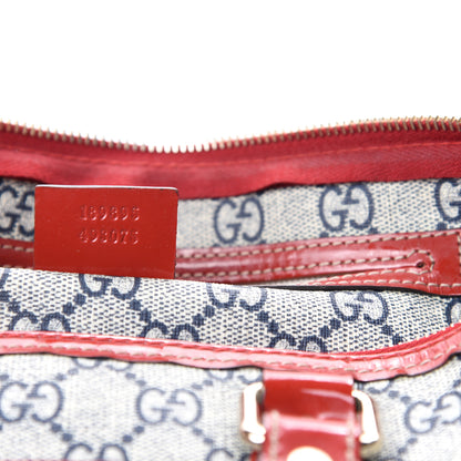 Gucci GG Plus Monogram Tattoo Heart Medium Joy Boston Red 10 of 11