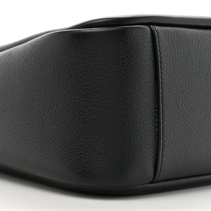 Saint Laurent Smooth Calfskin Small Le 5 A 7 Soft Hobo Black 10 of 12