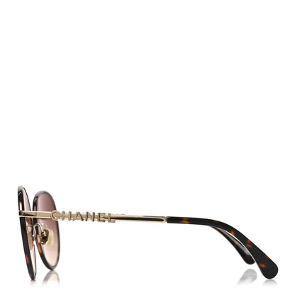 Chanel Metal Pantos Sunglasses 4282 Dark Tortoise 3 of 7