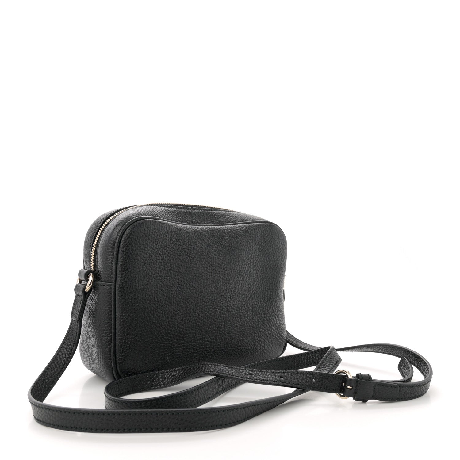 Gucci Pebbled Calfskin Small Soho Disco Bag Black 3 of 11