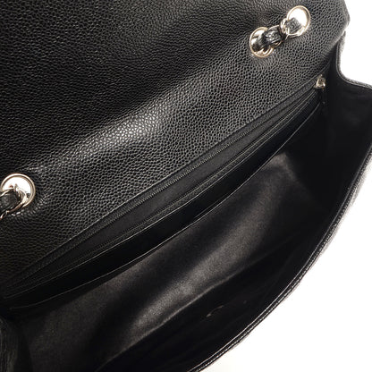Chanel Caviar Jumbo Single Flap Black 5 of 8