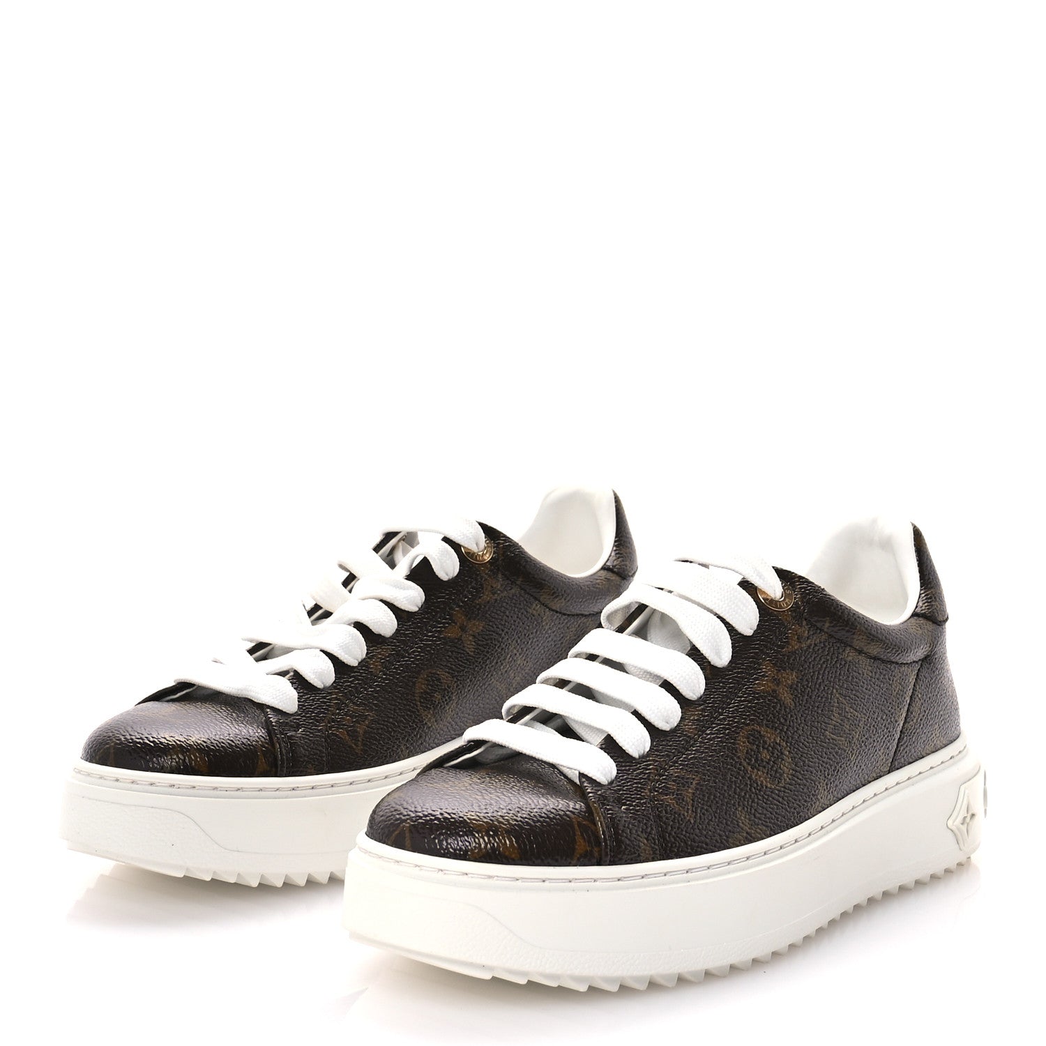 Louis Vuitton Monogram Time Out Sneakers 38 3 of 9