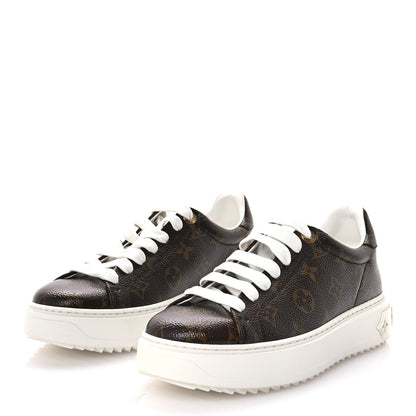 Louis Vuitton Monogram Time Out Sneakers 38 3 of 9