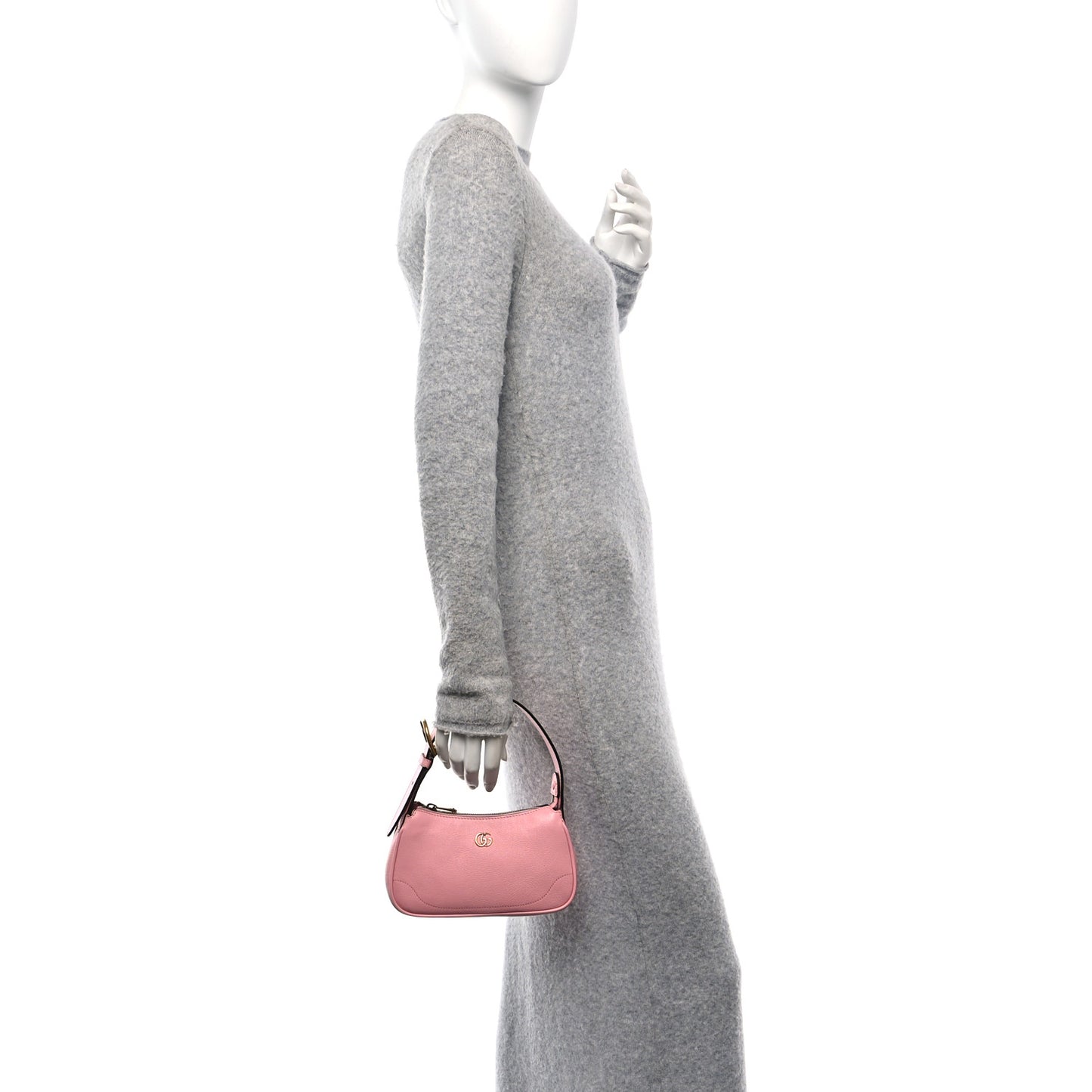 Goatskin Mini Aphrodite Shoulder Bag Wild Rose