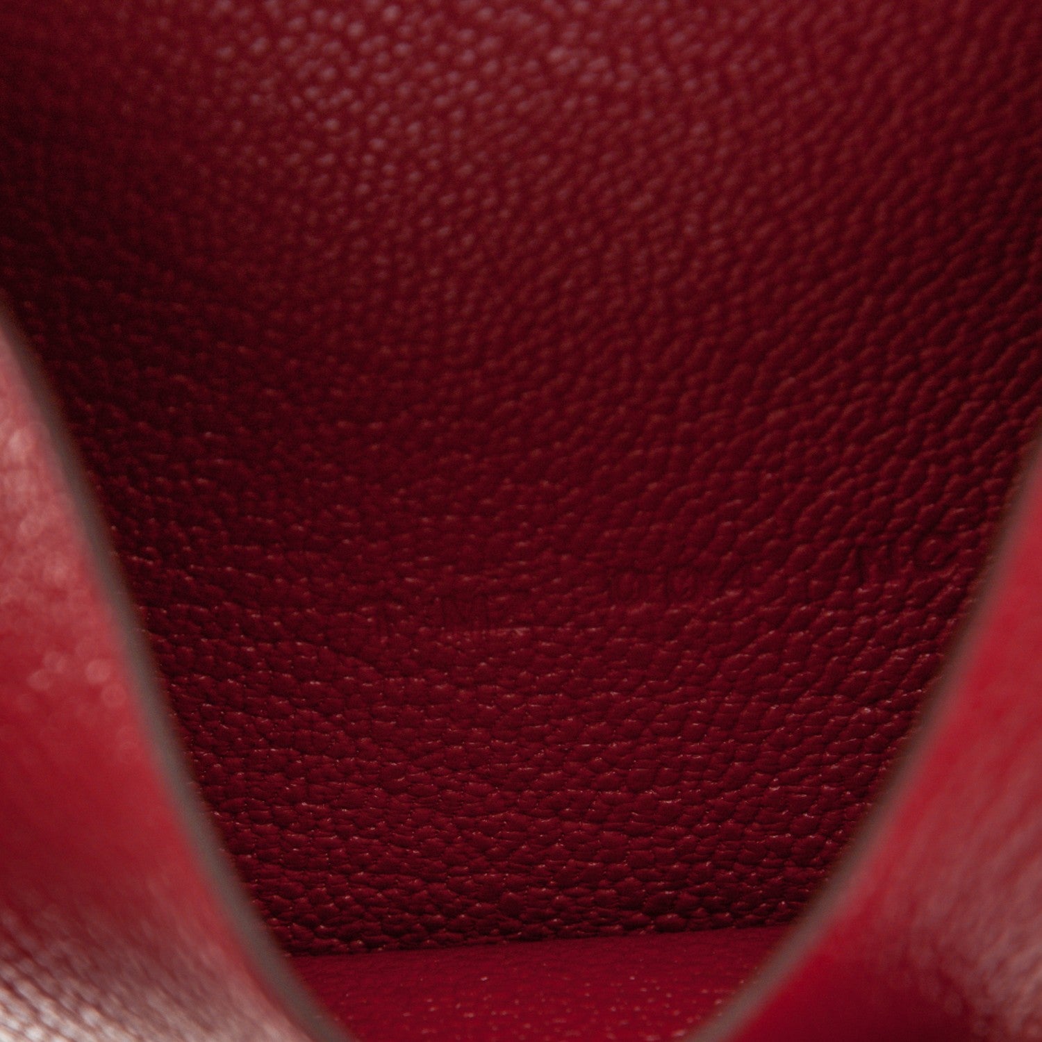Hermes Chevre Mysore Mini Bearn Wallet Rouge Casaque 7 of 7