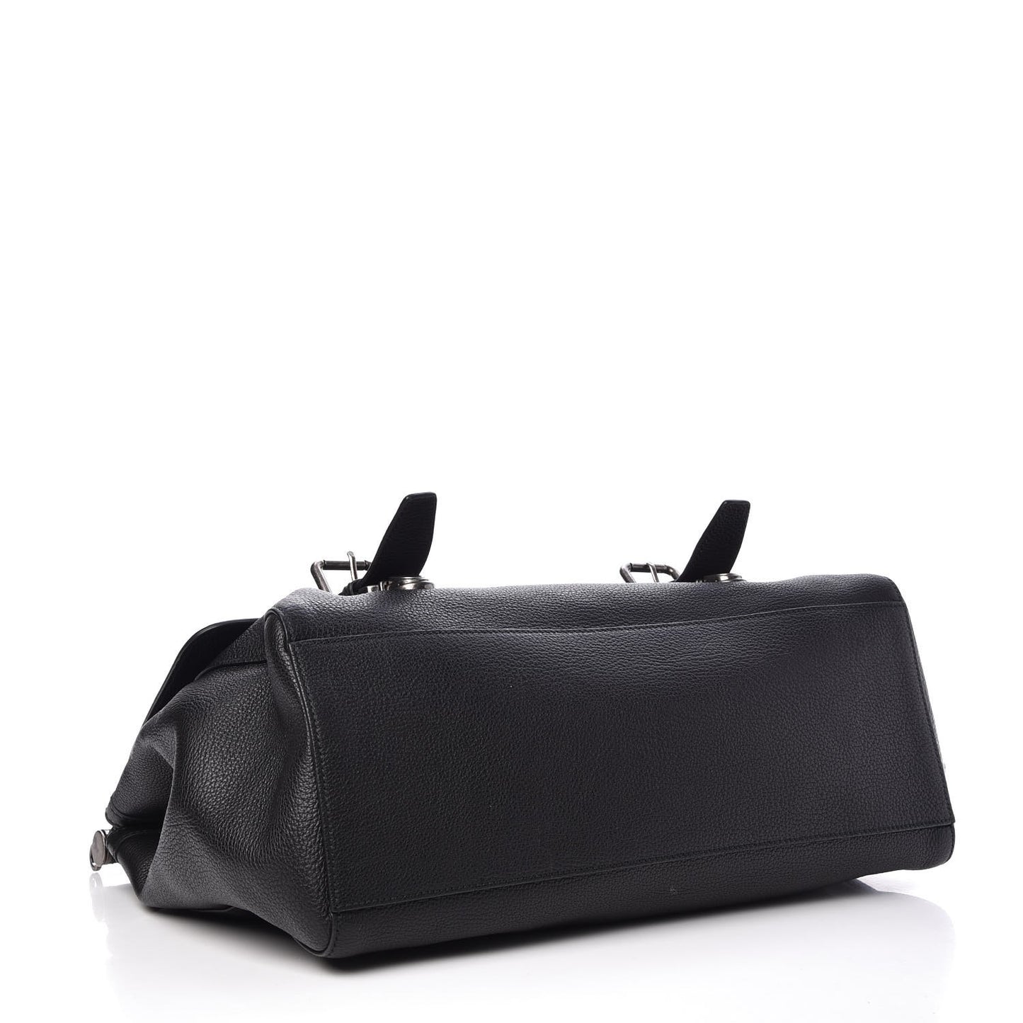 Calfskin Miss Sicily Weekender Nero Black