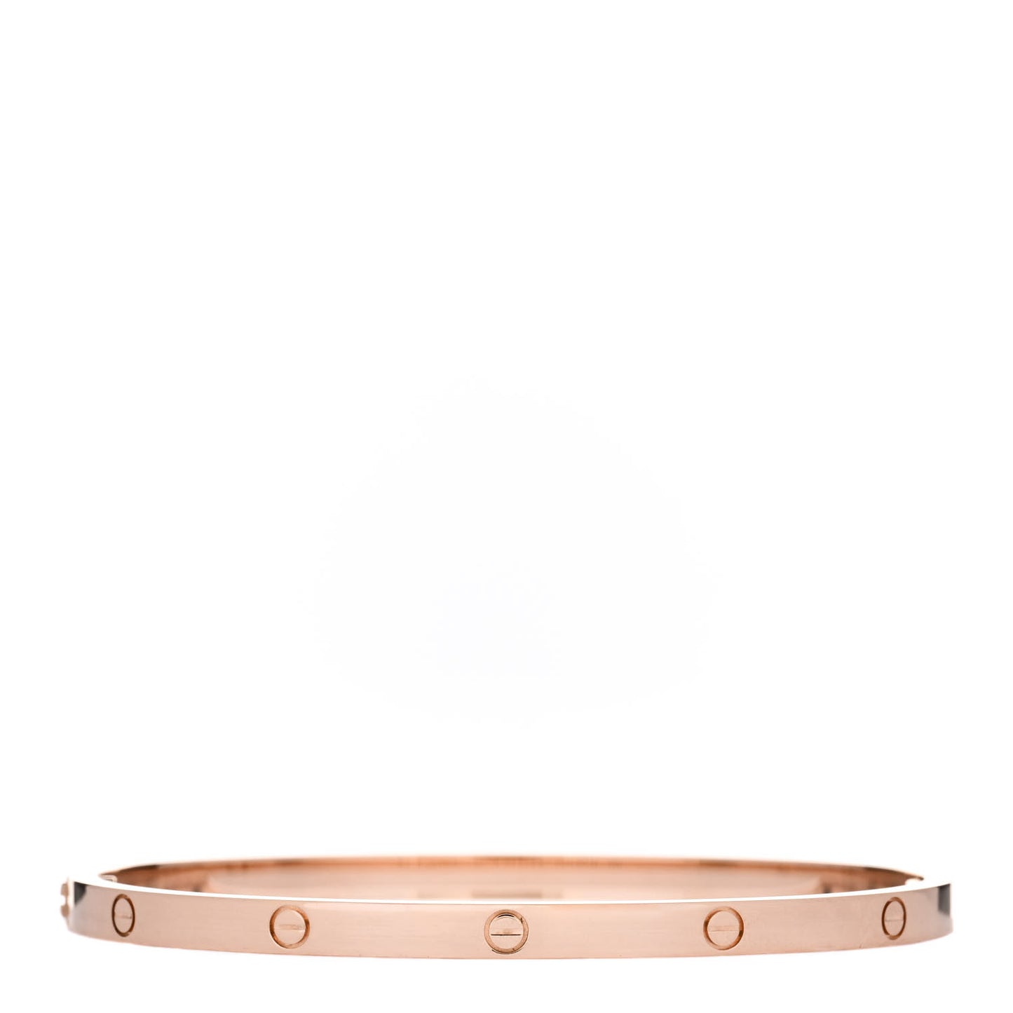 18K Pink Gold Small LOVE Bracelet 17