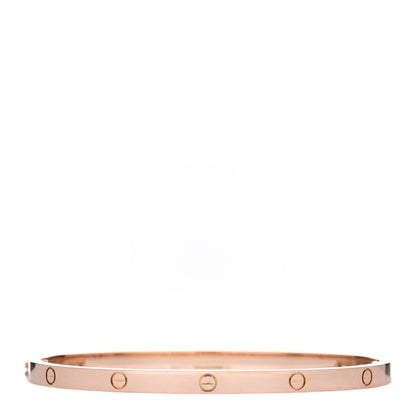 Cartier 18K Pink Gold Small LOVE Bracelet 17 2 of 4
