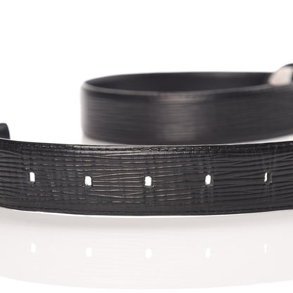 Louis Vuitton Epi Classique Belt 110 44 Black 7 of 7
