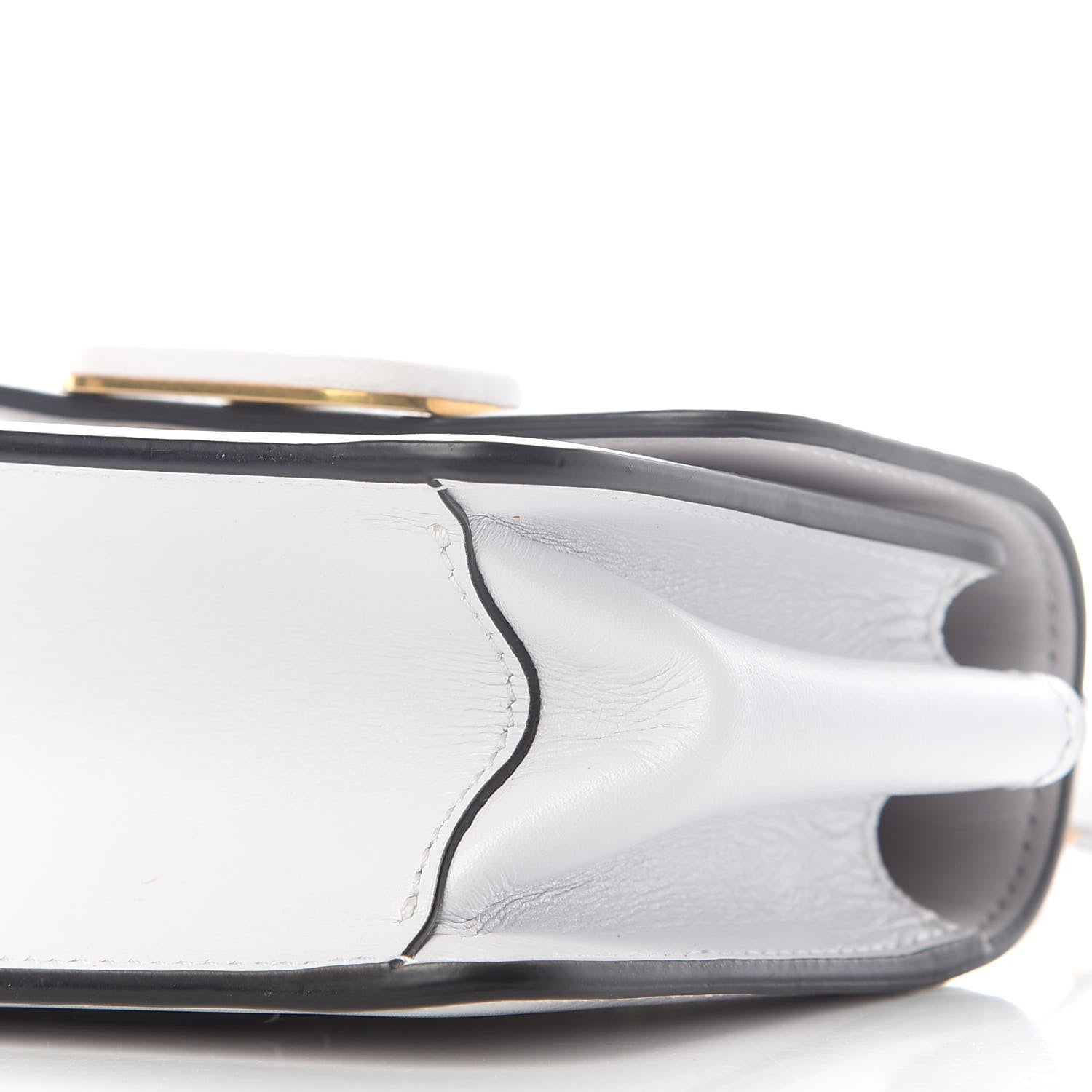 Valentino Garavani Smooth Calfskin Micro VSling Shoulder Bag White 8 of 8