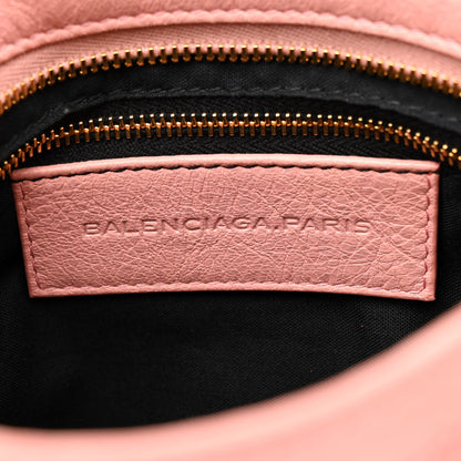 Balenciaga Agneau Giant 12 Gold Hardware Mini City Rose Peche 6 of 13