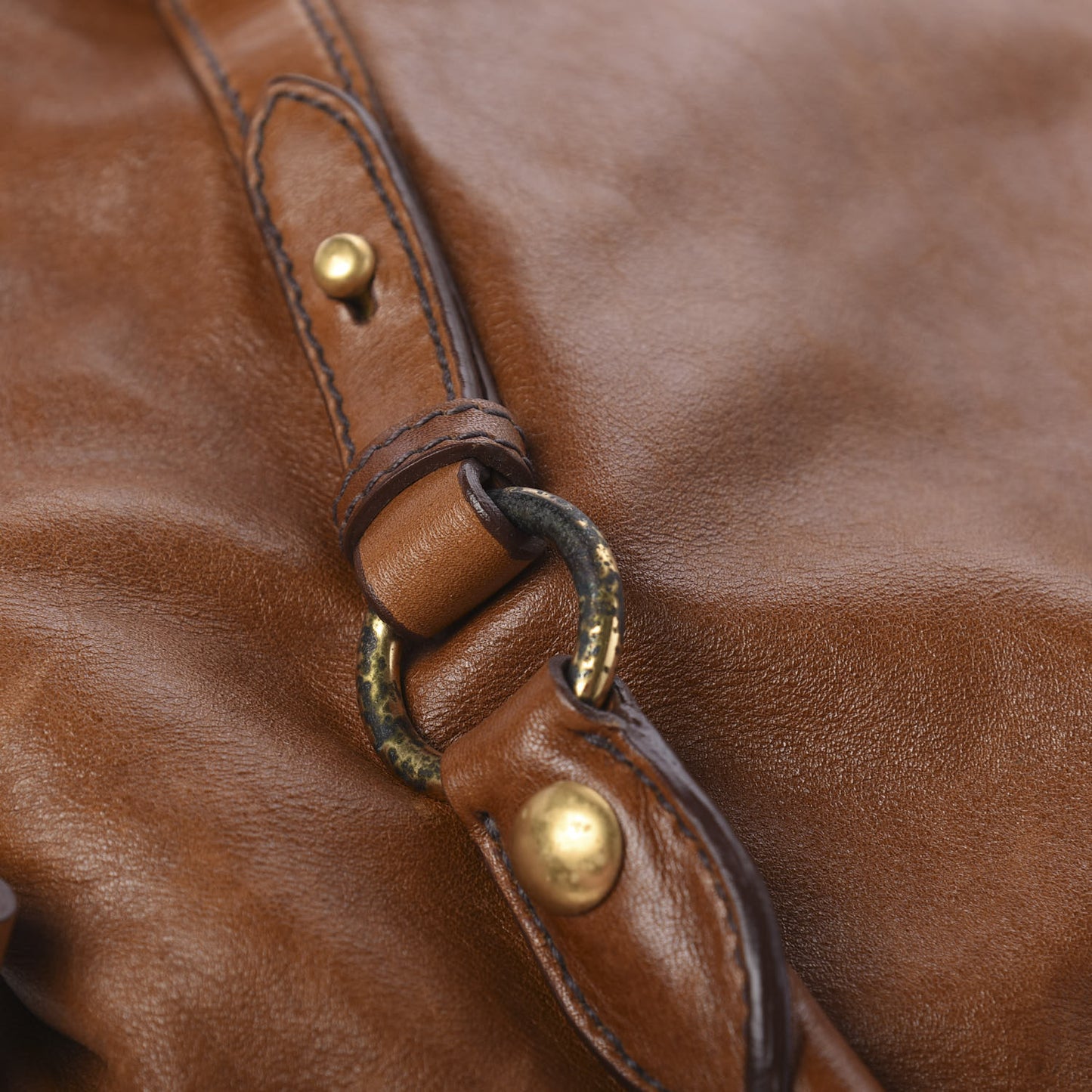 Vitello Medium Bow Bag Palissandro
