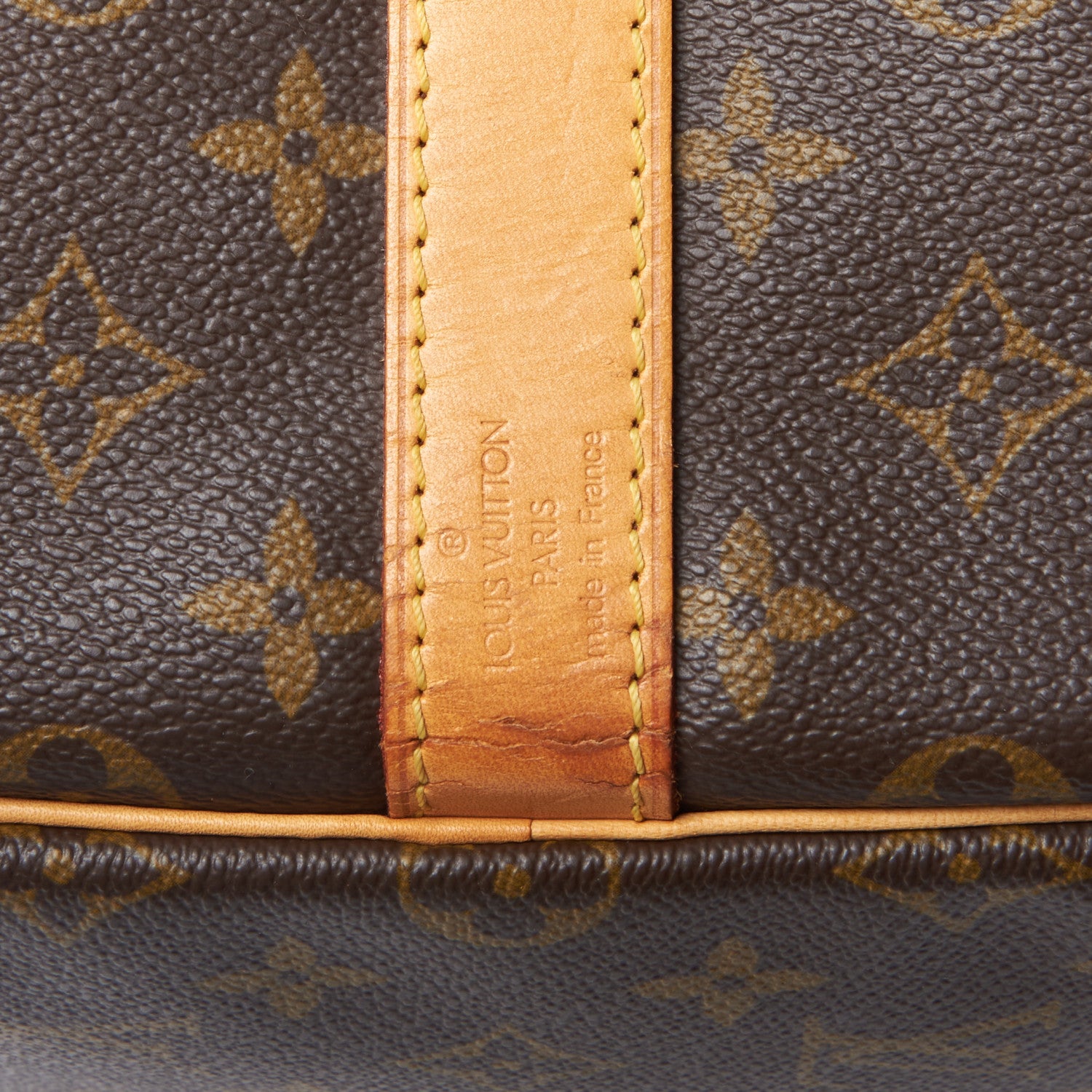 Louis Vuitton Monogram Keepall Bandouliere 55 9 of 10