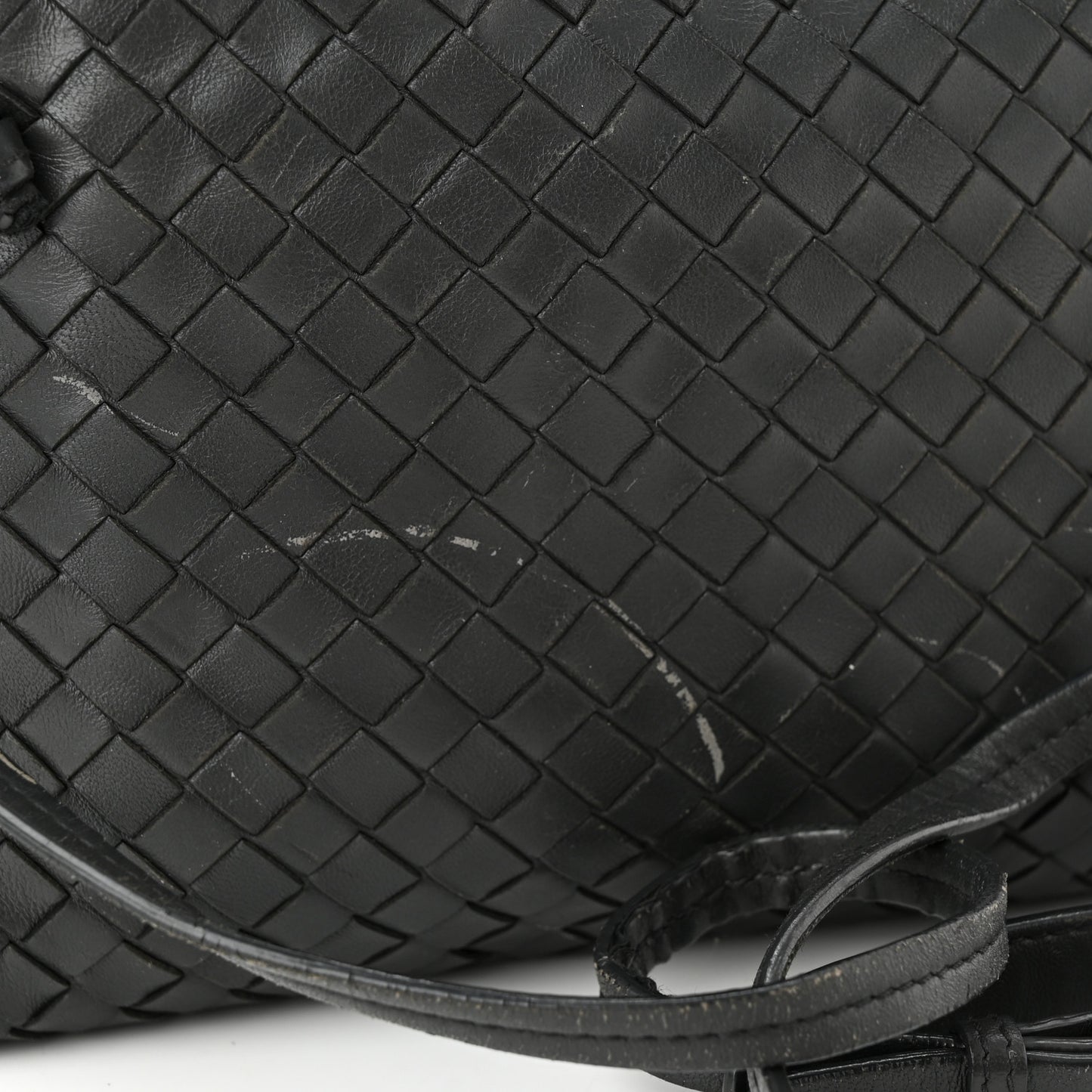 Nappa Intrecciato Nodini Bag Black