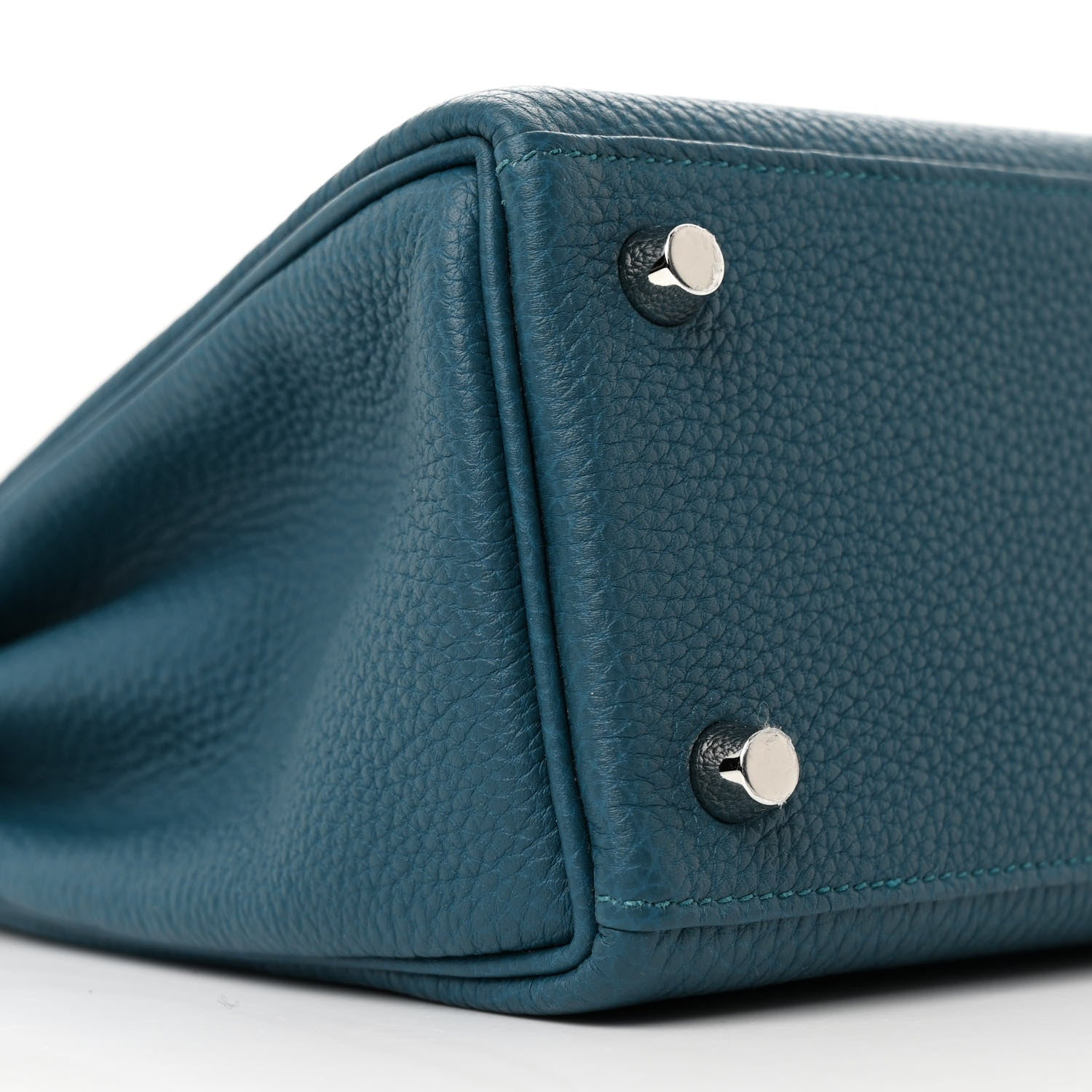 Hermes Togo Kelly Retourne 25 Vert Bosphore 9 of 13