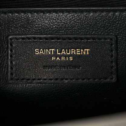 Saint Laurent Grain De Poudre Medium Classic Monogram Kate Satchel Blanc Vintage 5 of 12