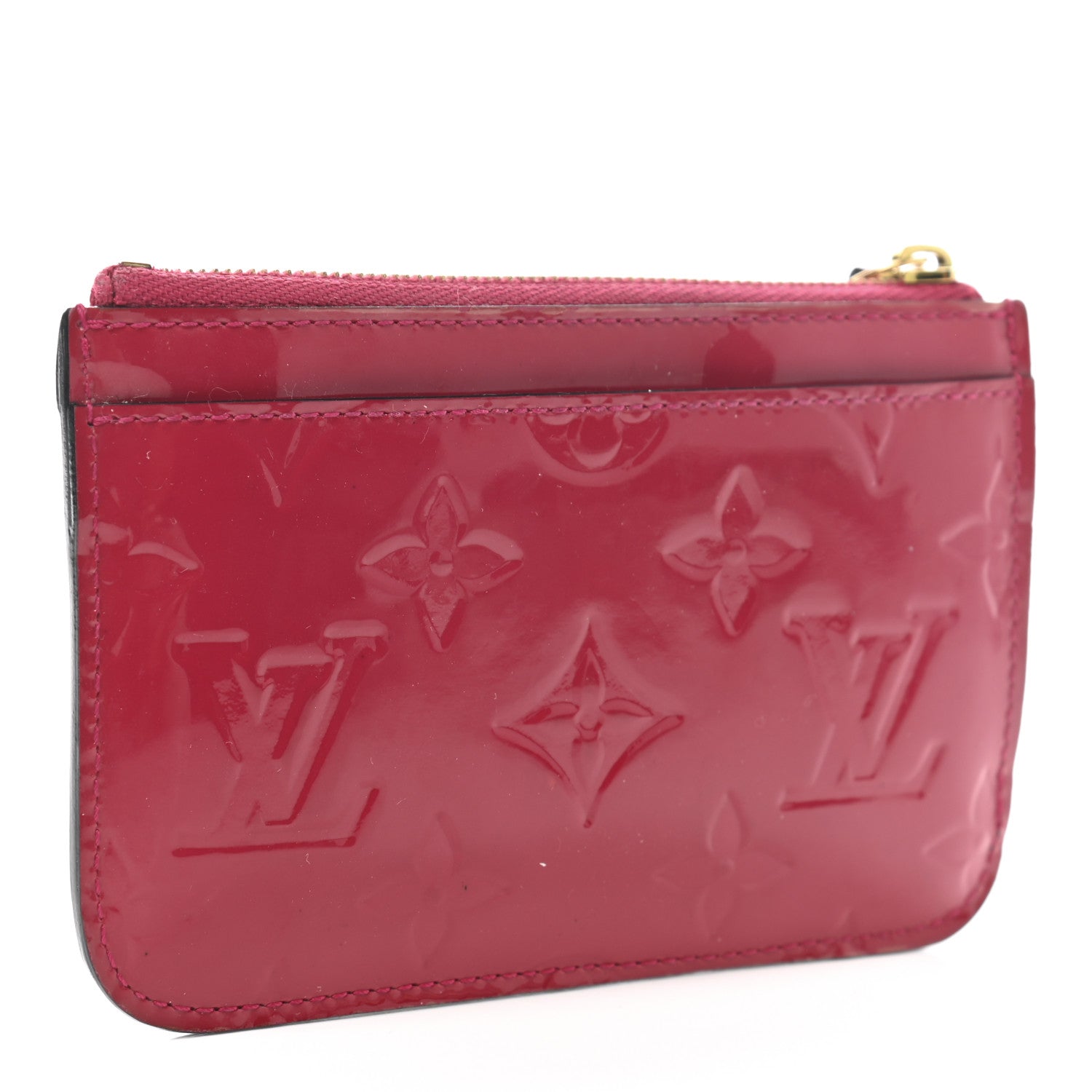 Louis Vuitton Vernis Key Pouch Rose Indien 3 of 8