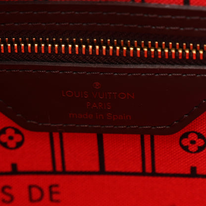 Louis Vuitton Damier Ebene Neverfull MM 6 of 9