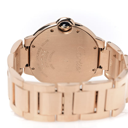 Cartier 18K Pink Gold 36mm Ballon Bleu De Automatic Watch 5 of 6