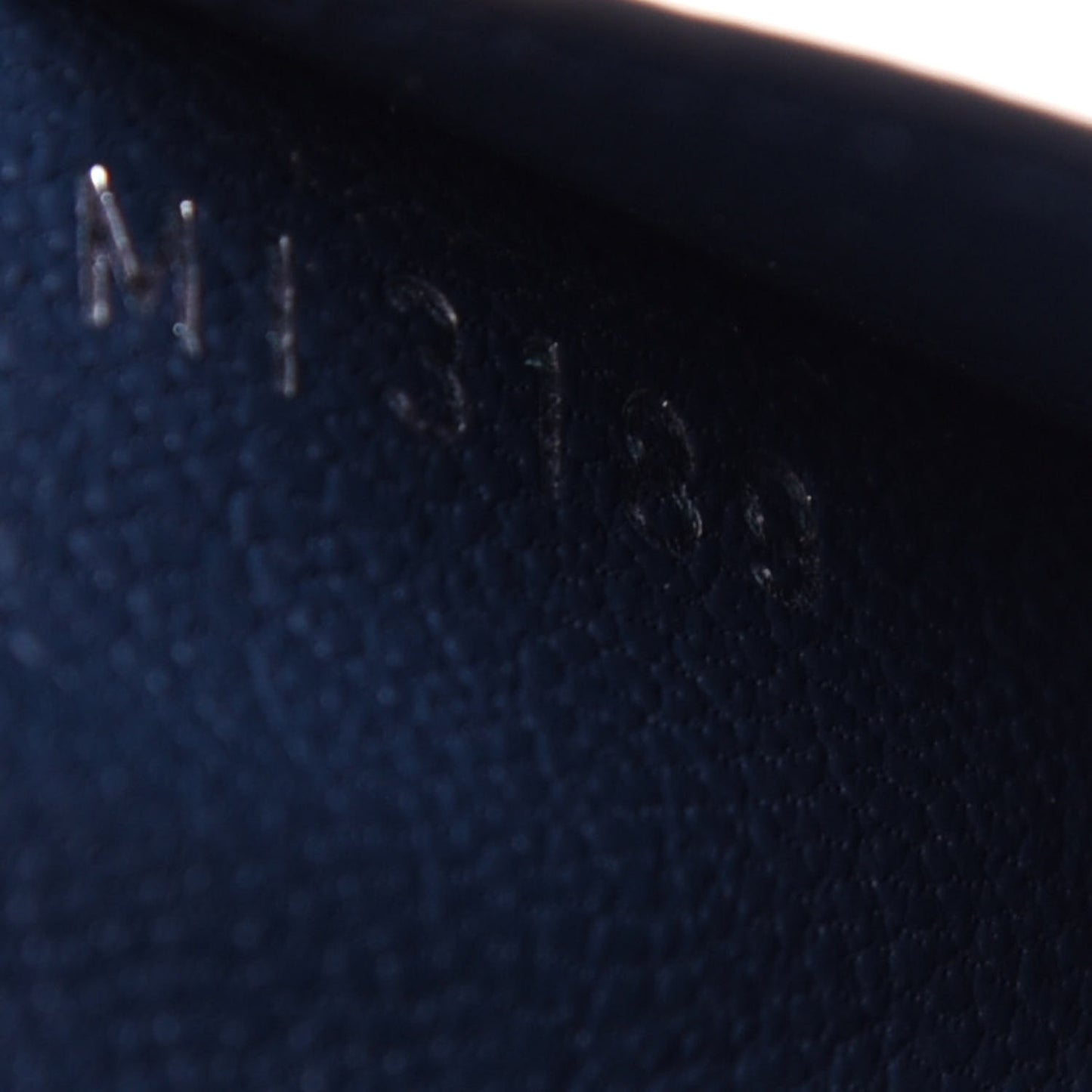 Crocodile Pocket Organizer Navy Blue