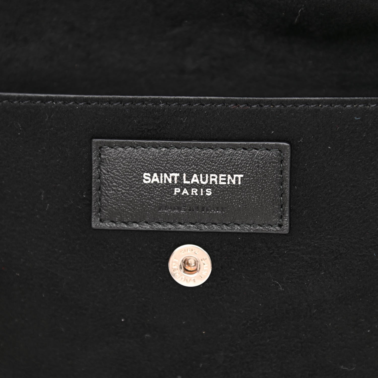 Saint Laurent Lambskin Teddy Drawstring Bag Eros Red 7 of 12