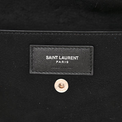 Saint Laurent Lambskin Teddy Drawstring Bag Eros Red 7 of 12