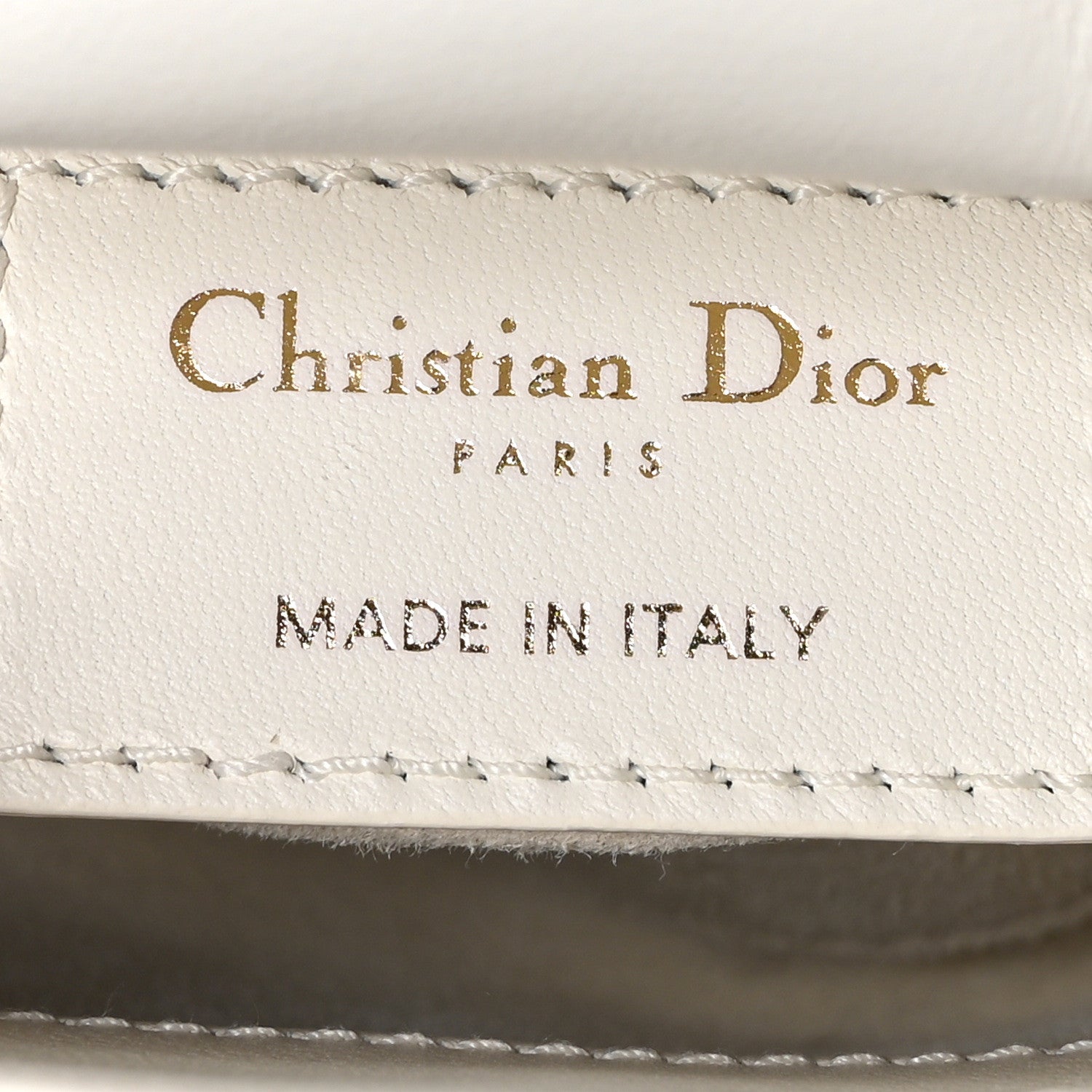 Christian Dior Lambskin Cannage Micro Lady Dior Latte 6 of 10