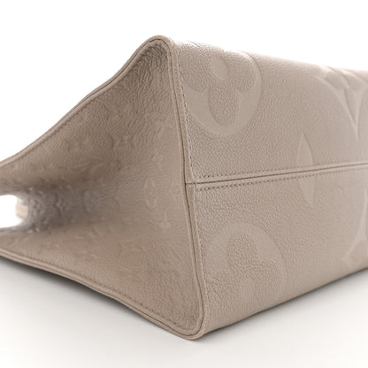 Louis Vuitton Empreinte Monogram Giant Onthego MM Tourterelle 8 of 12
