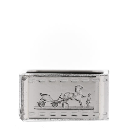 Hermes Palladium Bolduc Scarf Ring 1 of 4