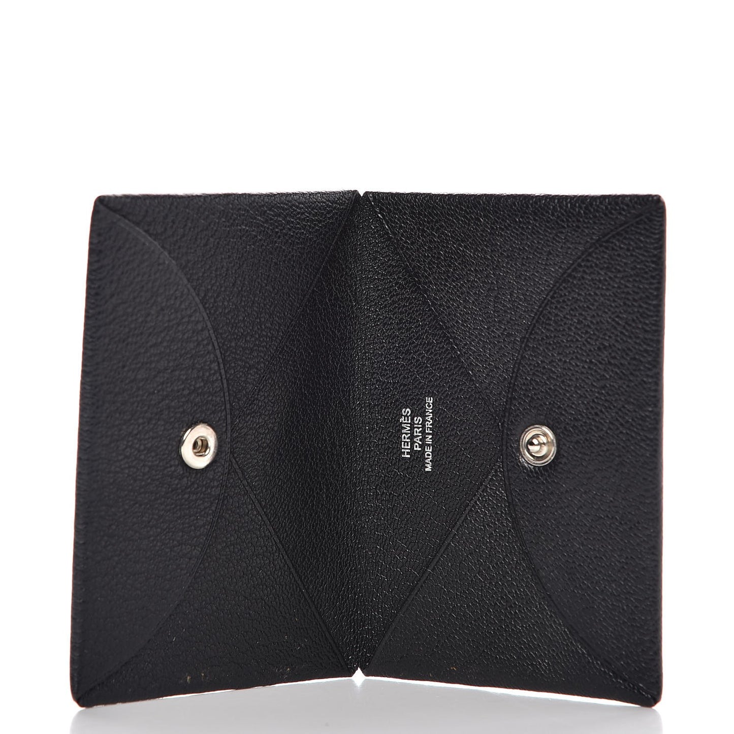 Chevre Mysore Calvi Card Case Black