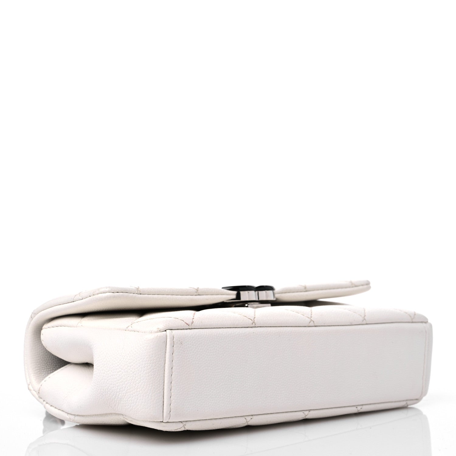 Chanel Caviar Quilted My Everything Small Flap White Black 4 of 15