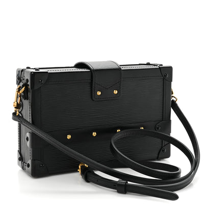 Louis Vuitton Epi Petite Malle Black 3 of 16
