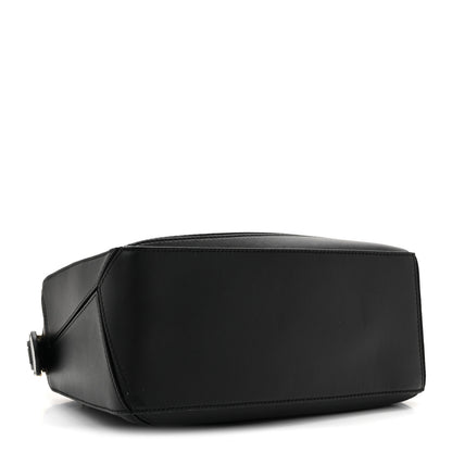 Loewe Calfskin Small Woven Puzzle Bag Black 4 of 10