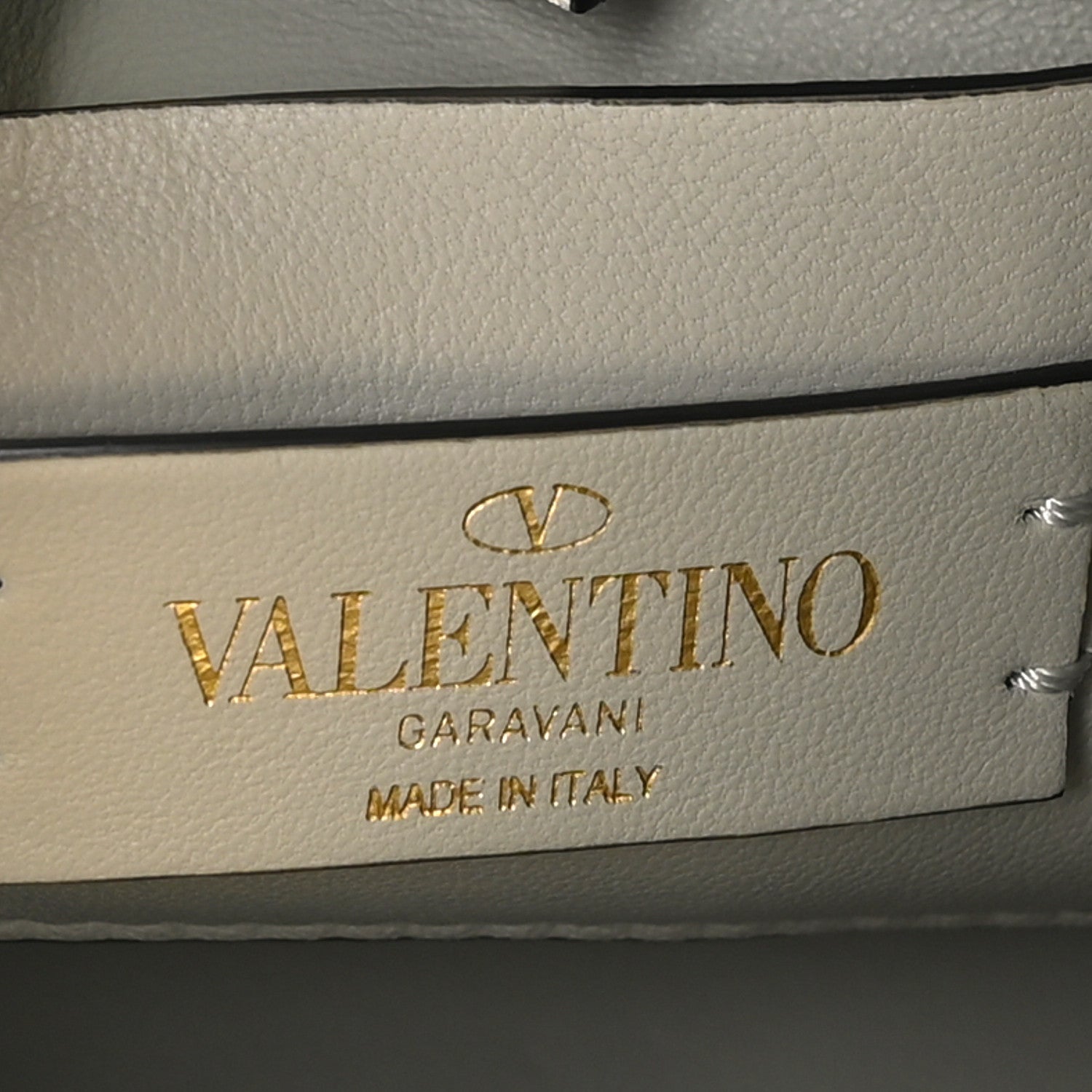 Valentino Garavani Nappa Mini Roman Stud The Handle Bag Ivory 6 of 9