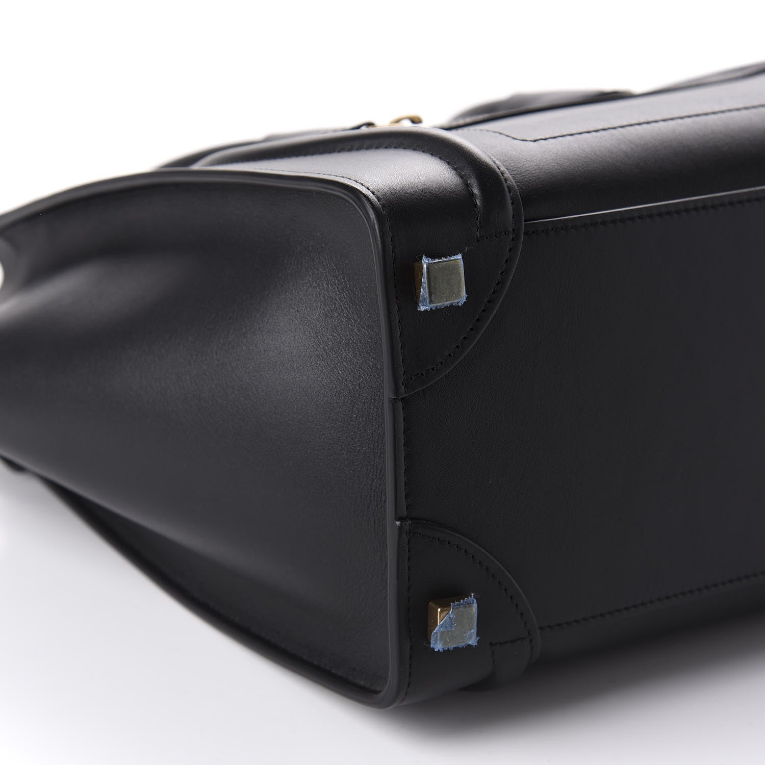 Celine Smooth Calfskin Micro Luggage Black 6 of 10