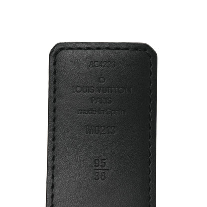 Louis Vuitton Damier Graphite 40mm LV Initiales Belt 95 38 5 of 6