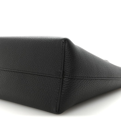 The Row Grained Calfskin Small Park Tote Black 9 of 9