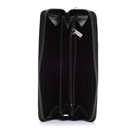 Dolce & Gabbana Dauphine Family Patch Zip Around Wallet Black 5 of 11