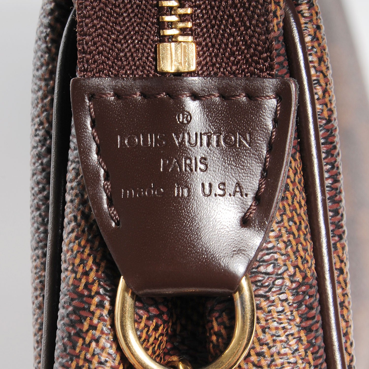 Louis Vuitton Damier Ebene Eva Clutch 5 of 7
