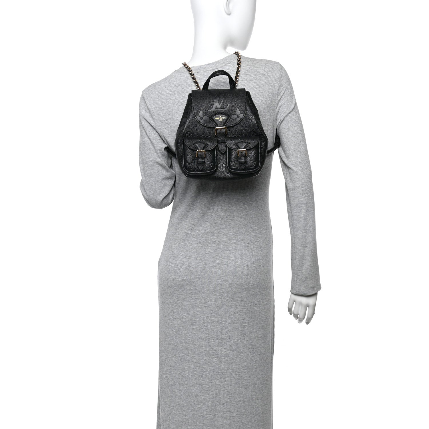 Louis Vuitton Empreinte Monogram Backup Backpack Black 1775794