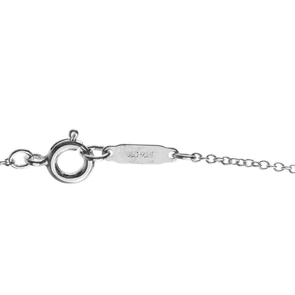 Tiffany Sterling Silver Bow Pendant Necklace 7 of 7