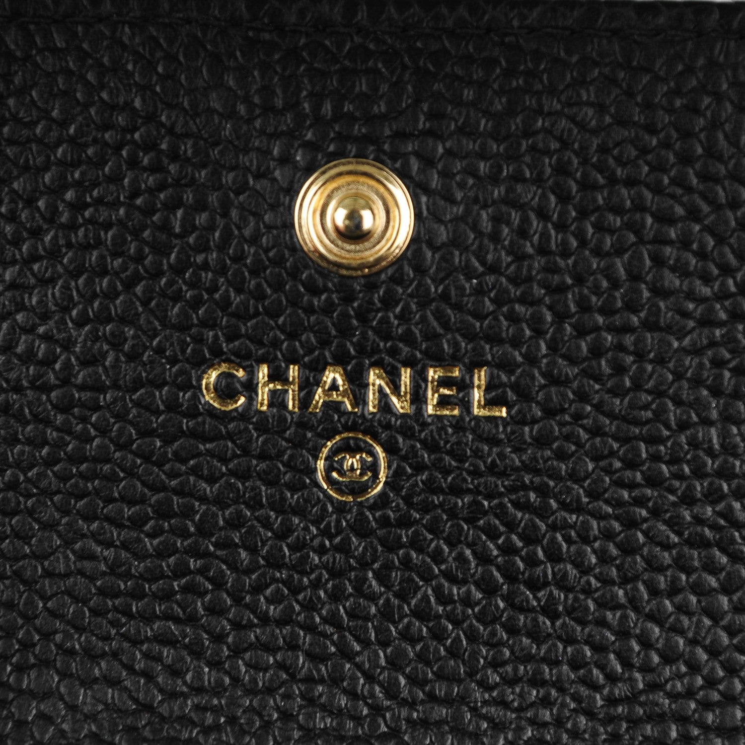 Chanel Caviar Quilted Boy Flap Wallet Black 6 of 8