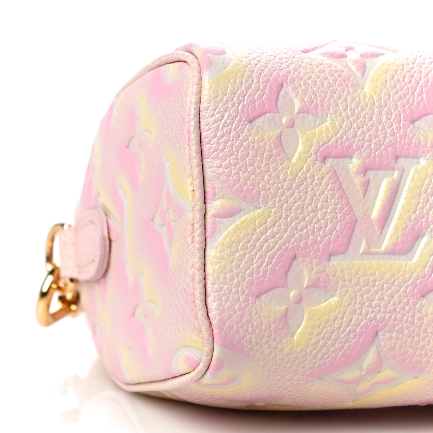 Louis Vuitton Empreinte Monogram Summer Stardust Nano Speedy Pink 8 of 9
