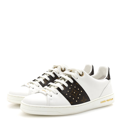 Louis Vuitton Monogram Stud Front Row Sneaker 37 White 4 of 10